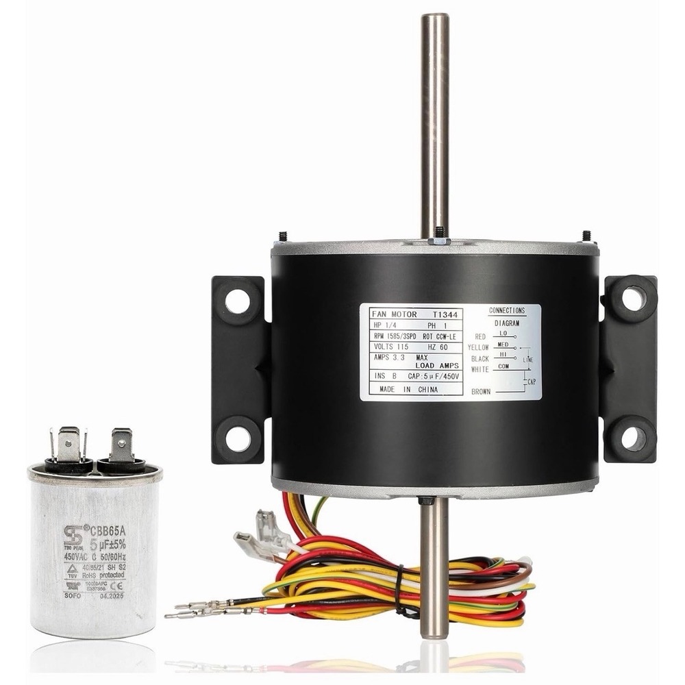 3315332.005 Replacement genteq F48AF70A61 Fan Motor, OEM Replacement for Dometic